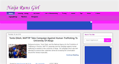 Desktop Screenshot of naijarunsgirl.com